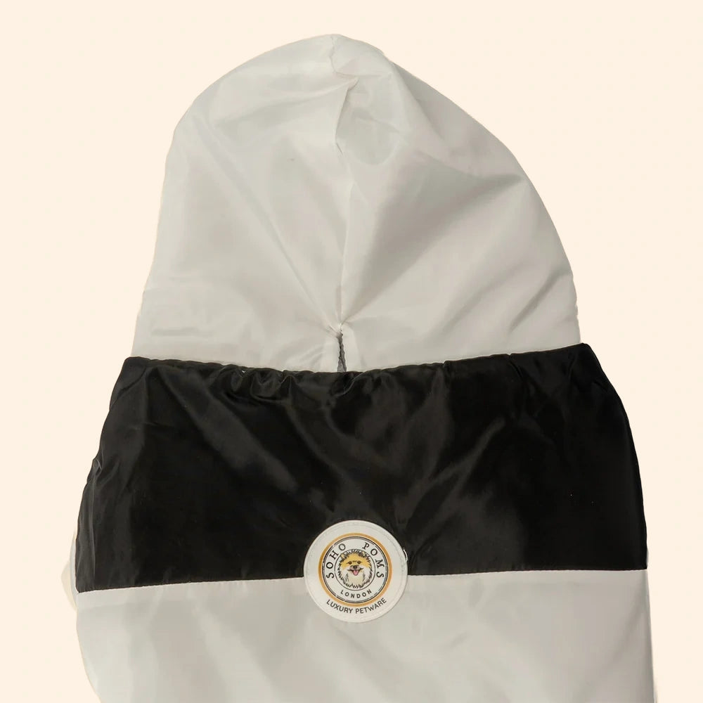 Pearl White | Padded Waterproof Jacket