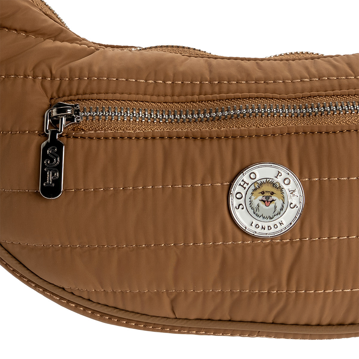 Soho Poms Wardour Crossbody Dog Walking Bag - Copper Muse