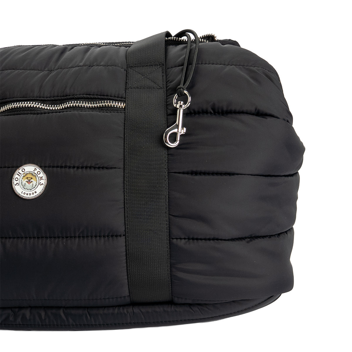 Porte-chien Suzy's Fashion Rainy Bear noir et rose