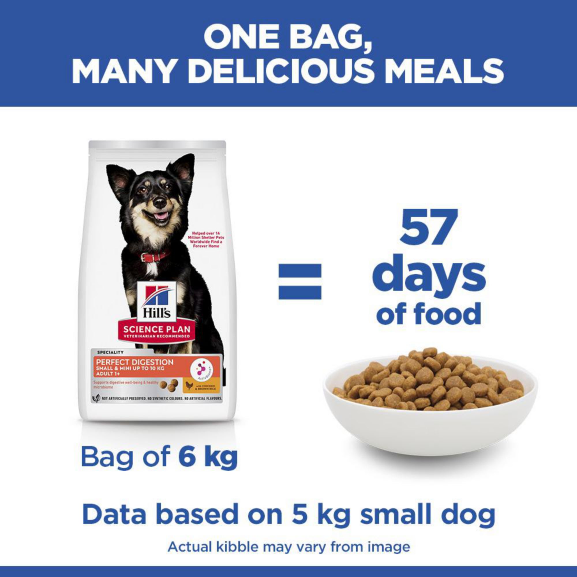 Hills Science Plan Perfect Digestion Adult Small & Mini Dry Dog Food Chicken & Brown Rice