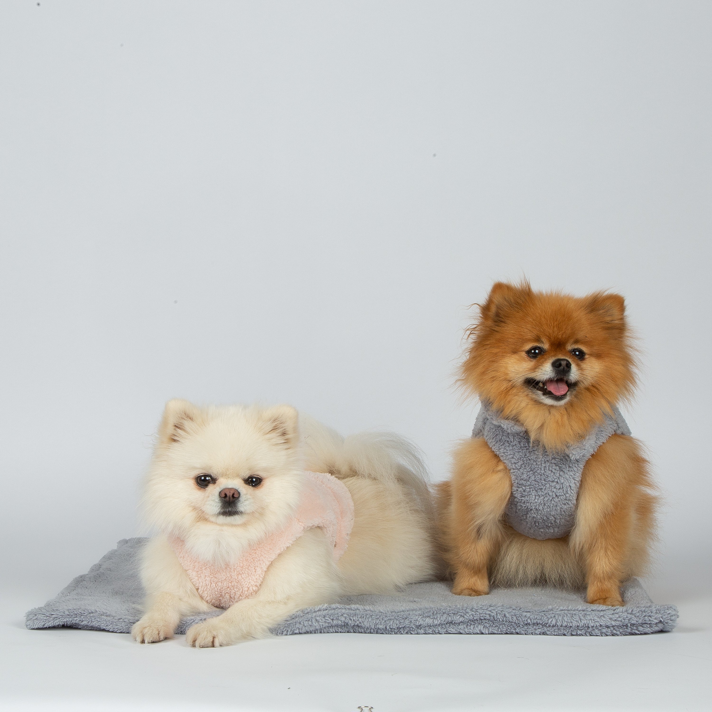 Teddybärjacke Grau von SohoPoms *Limitierte Auflage
