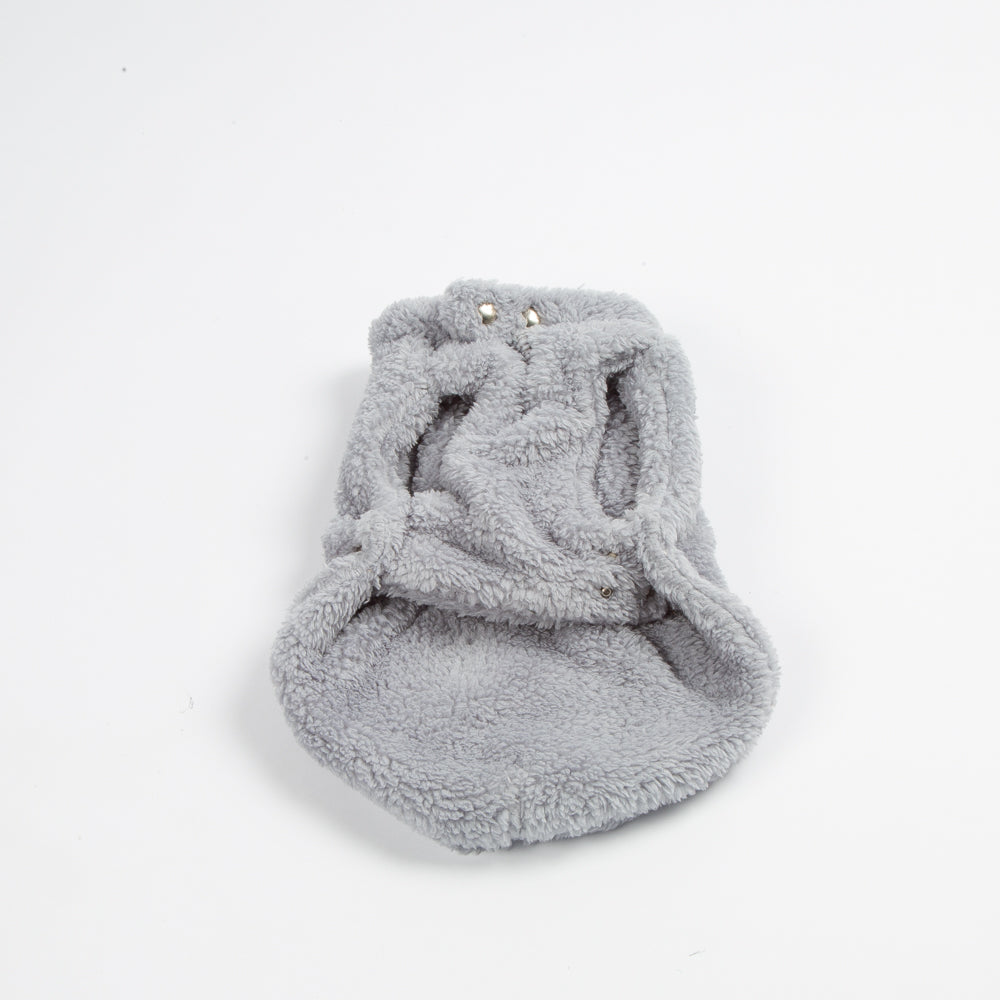 Teddybärjacke Grau von SohoPoms *Limitierte Auflage
