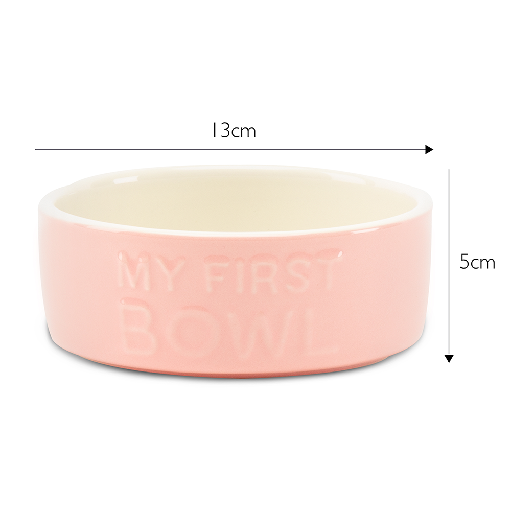 Scruffs® My First Bowl 13cm - Pink