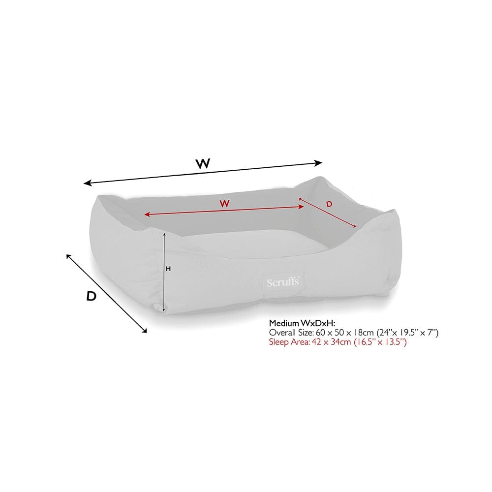 Scruffs Expedition Box Bed - Storm Grey