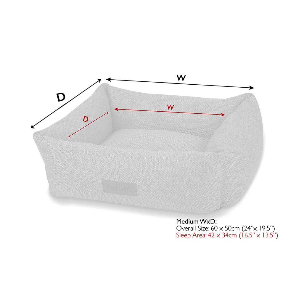 Scruffs Seattle Box Bed - Topaz Green