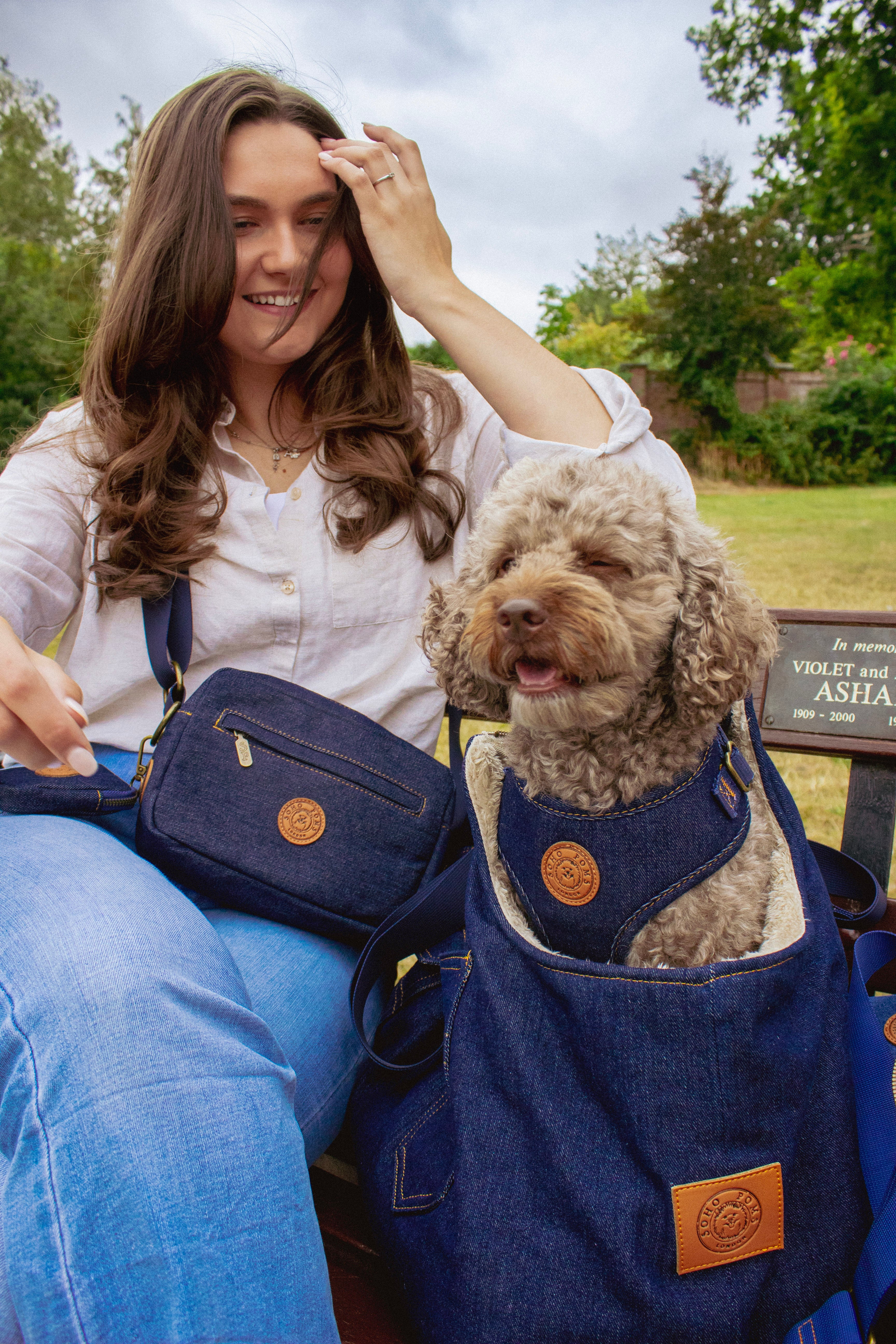 Soho Poms Frith Denim Harness - Urban Edge