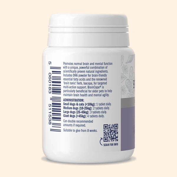 Dorwest BrainCopa® Tablets For Dogs & Cats