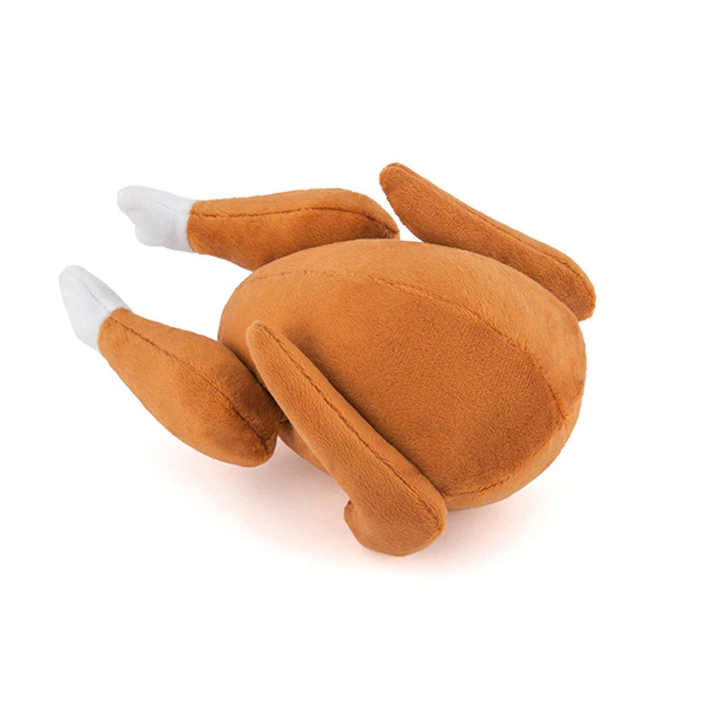 Christmas Roast Turkey Plush Dog Toy