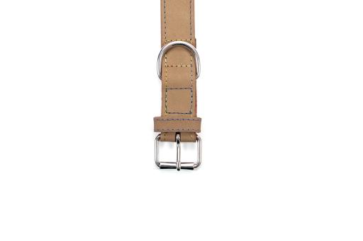 Gloria Pets Light Brown Nobuck Oasis Padded Collar