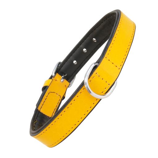 Gloria Pets Yellow Padded Collar