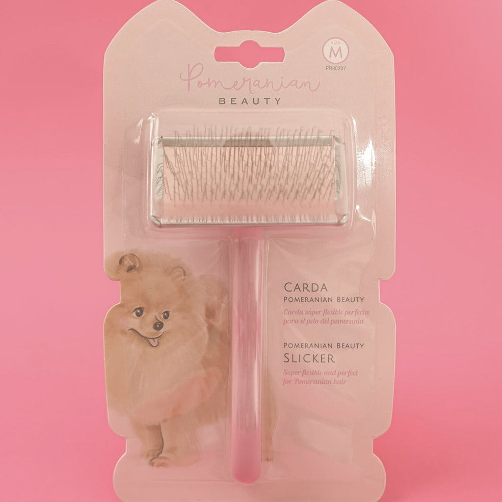 Hair brush for clearance pomeranian