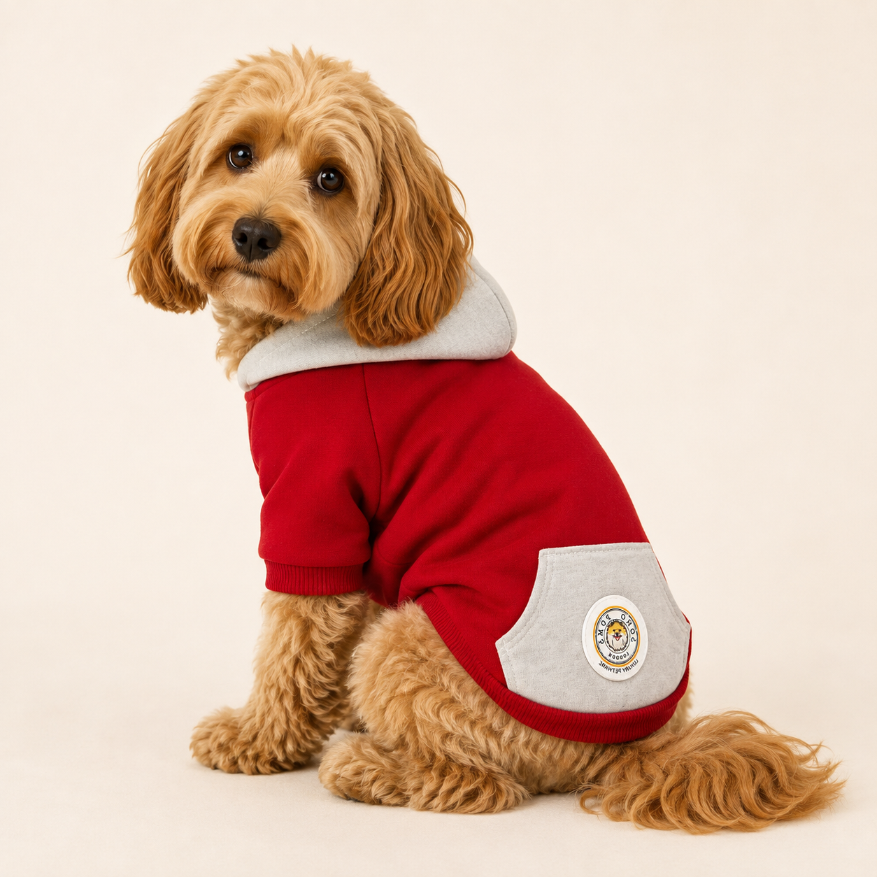 Fire Red | Dog Hoodie