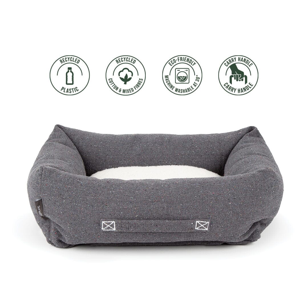Scruffs Eden Eco-Friendly Box Bed - Charcoal Grey