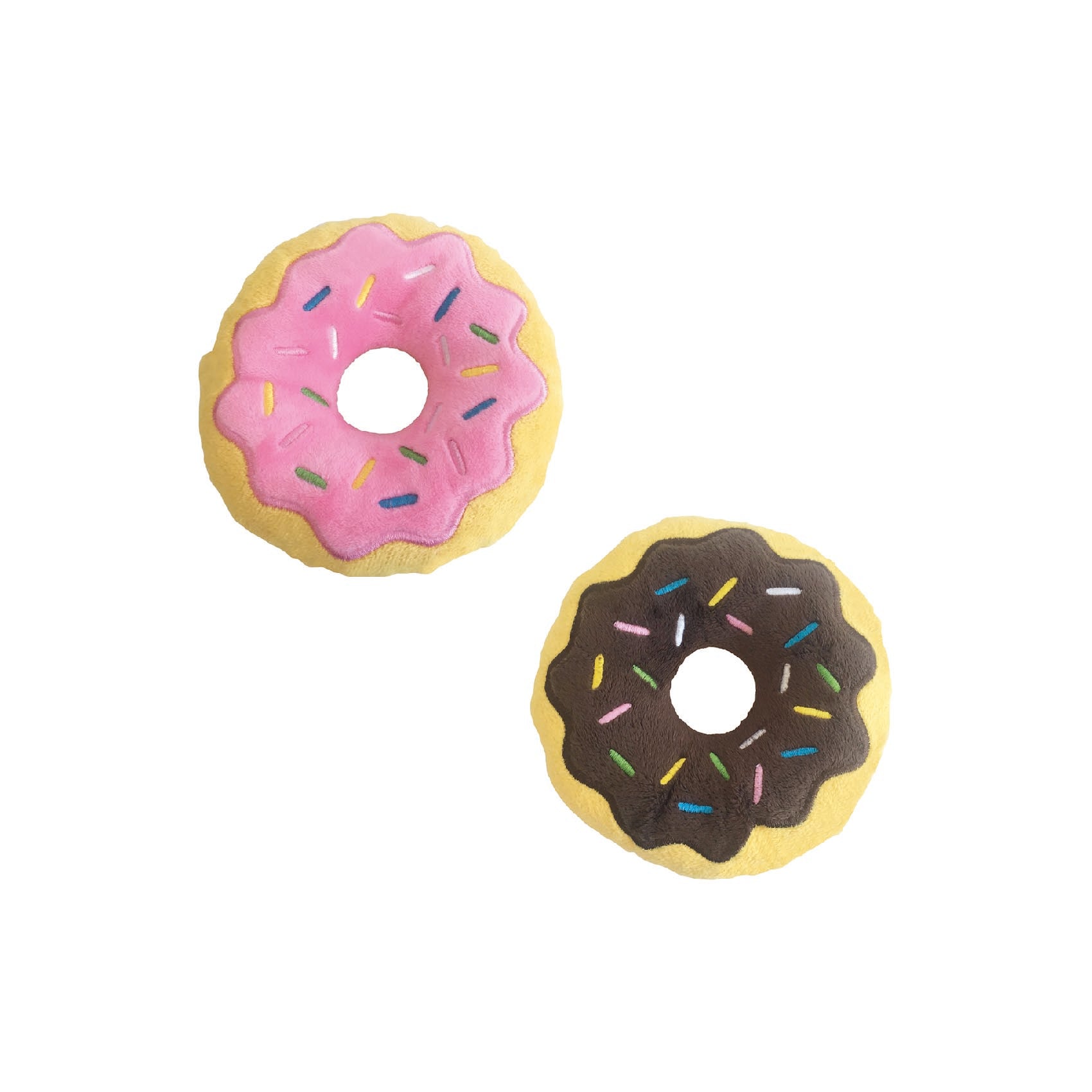 Petit jouet pour chien Gloria Donut au chocolat