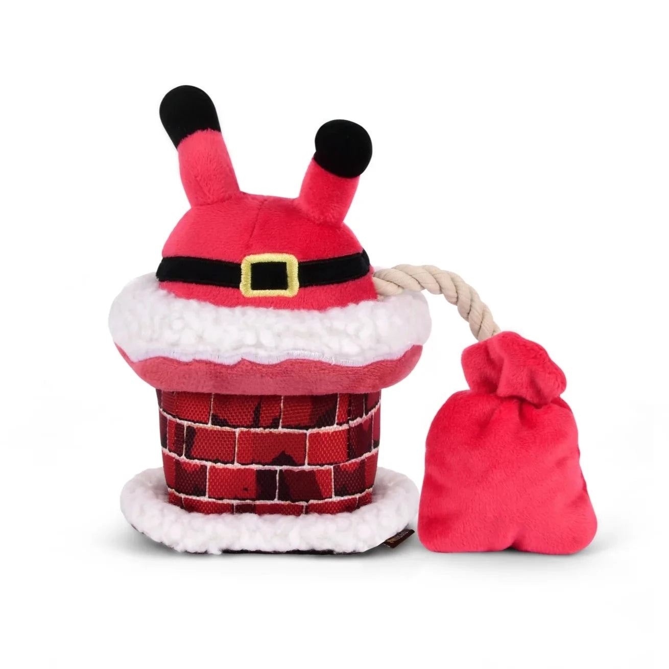 Christmas dog Merry Woofmas Clumsy Santa