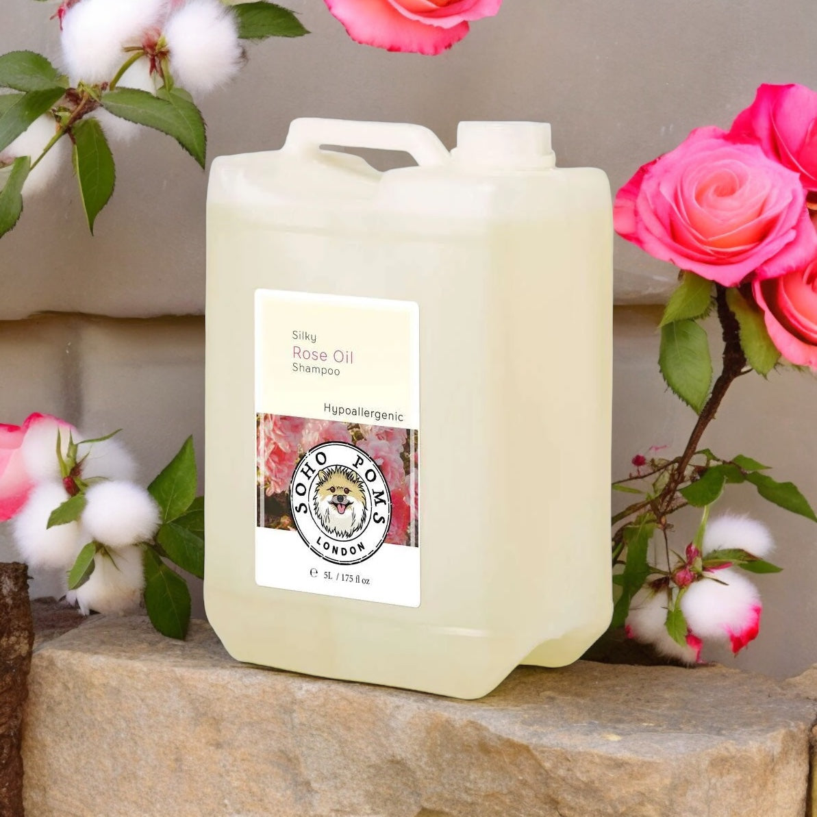 Soho Poms Rosenöl Shampoo 5L