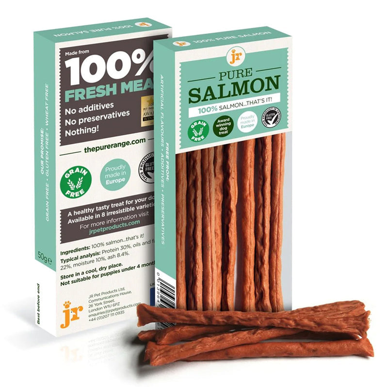 Pure Salmon Sticks 50g