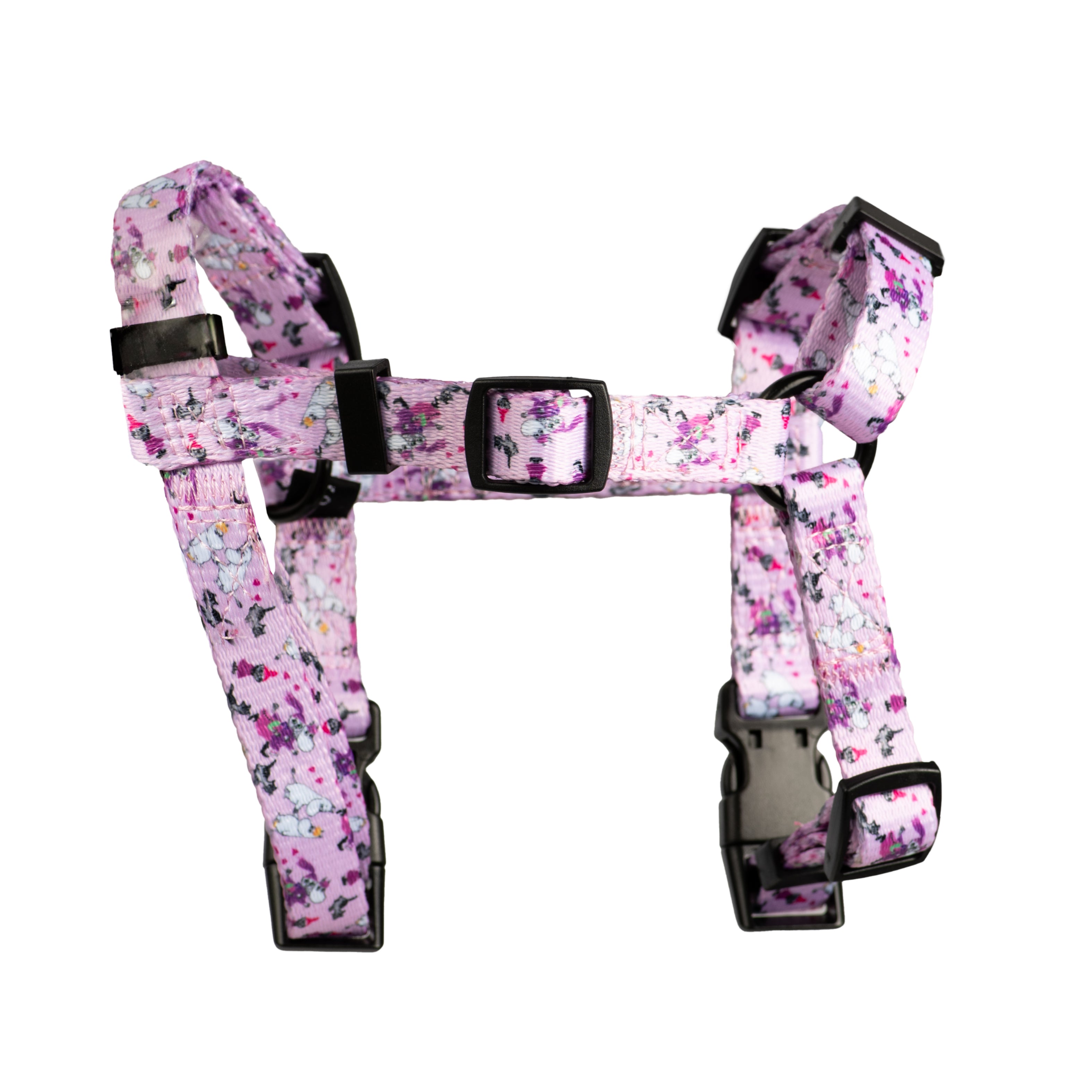 Moomins Pink Champagne Hunde H-Geschirr von Soho Poms