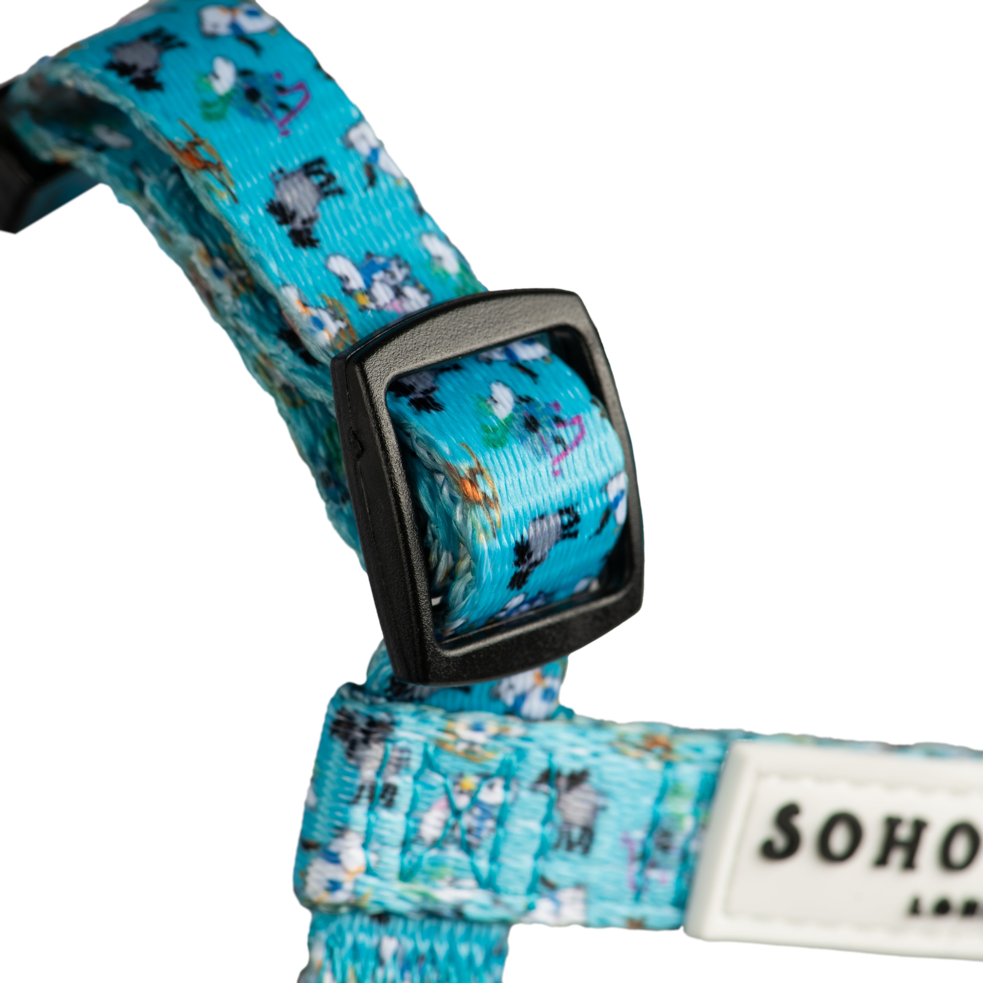 Moomins Blue Holiday Hunde H-Geschirr von Soho Poms