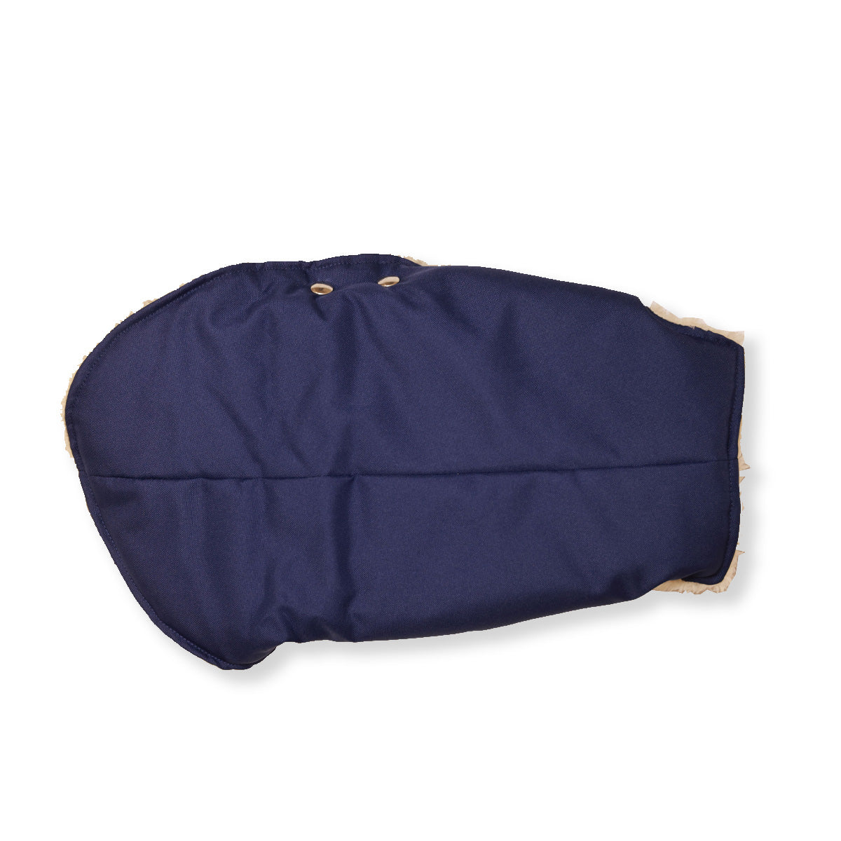 Soho Poms Teddy Bear Hundejacke wasserabweisend in Blau und Beige