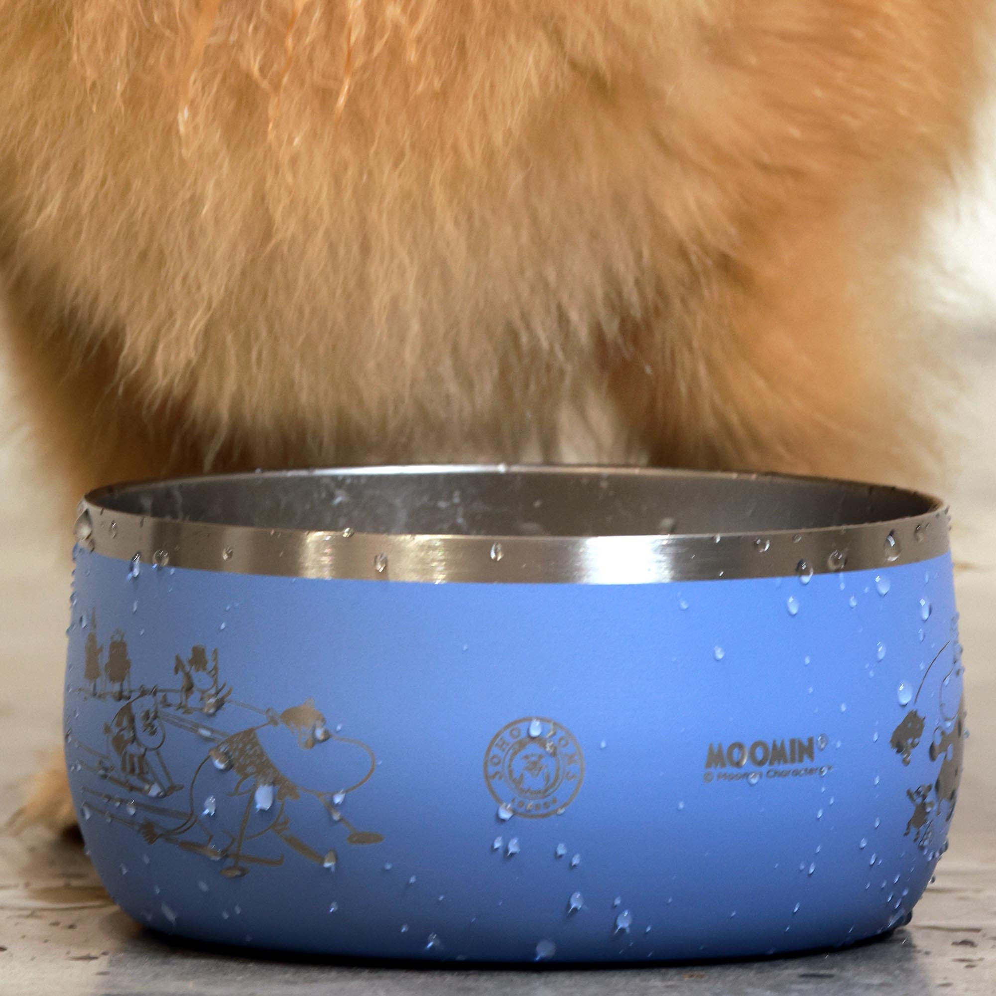 Moomins Blue Lunar Hundenapf von Soho Poms