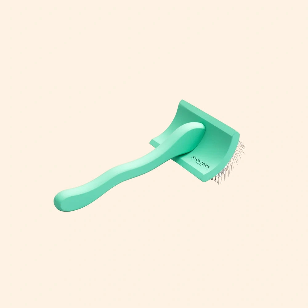 Soho Poms Professional Long Pin Slicker Brush