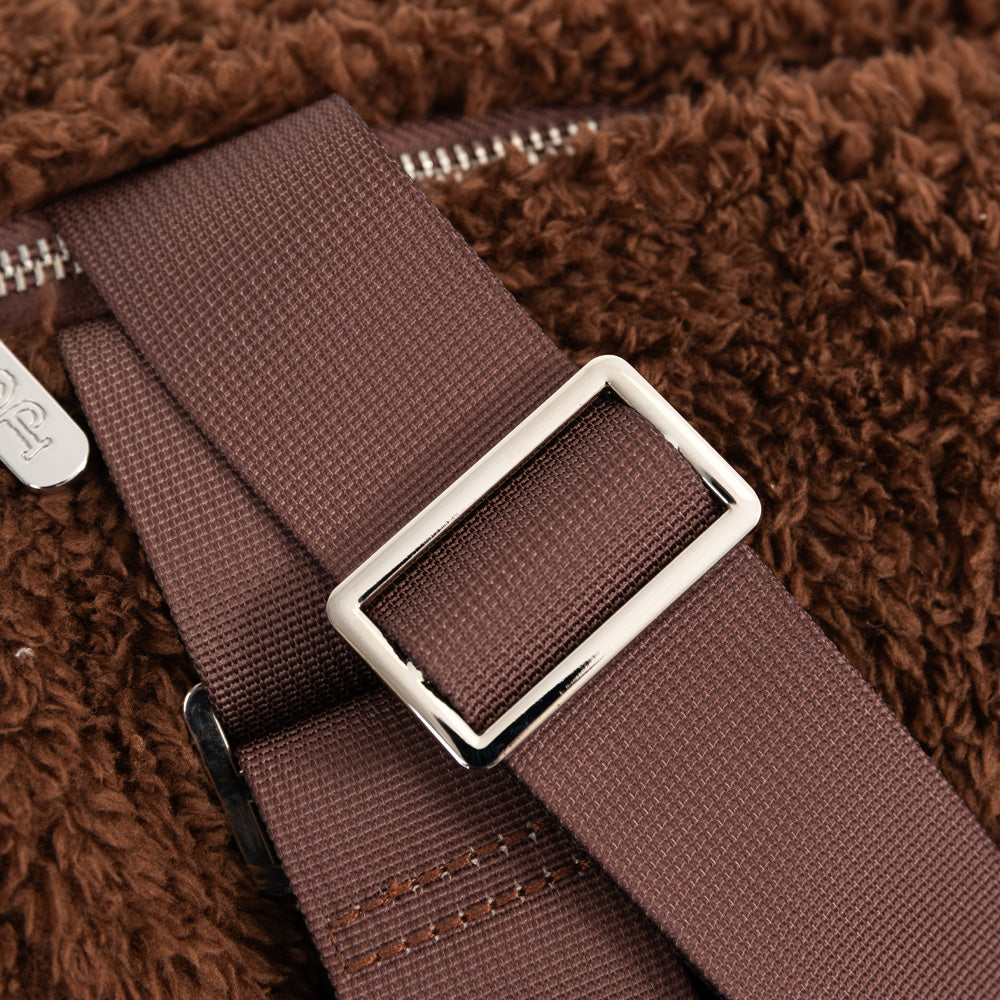 Soho Poms Carnaby Teddy Bear Carrier - Cocoa Bean