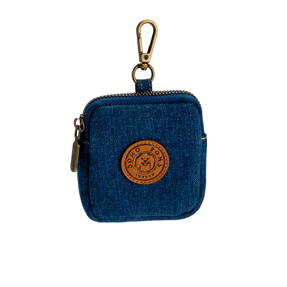 Soho Poms Frith Treat Pouch - Classic Denim