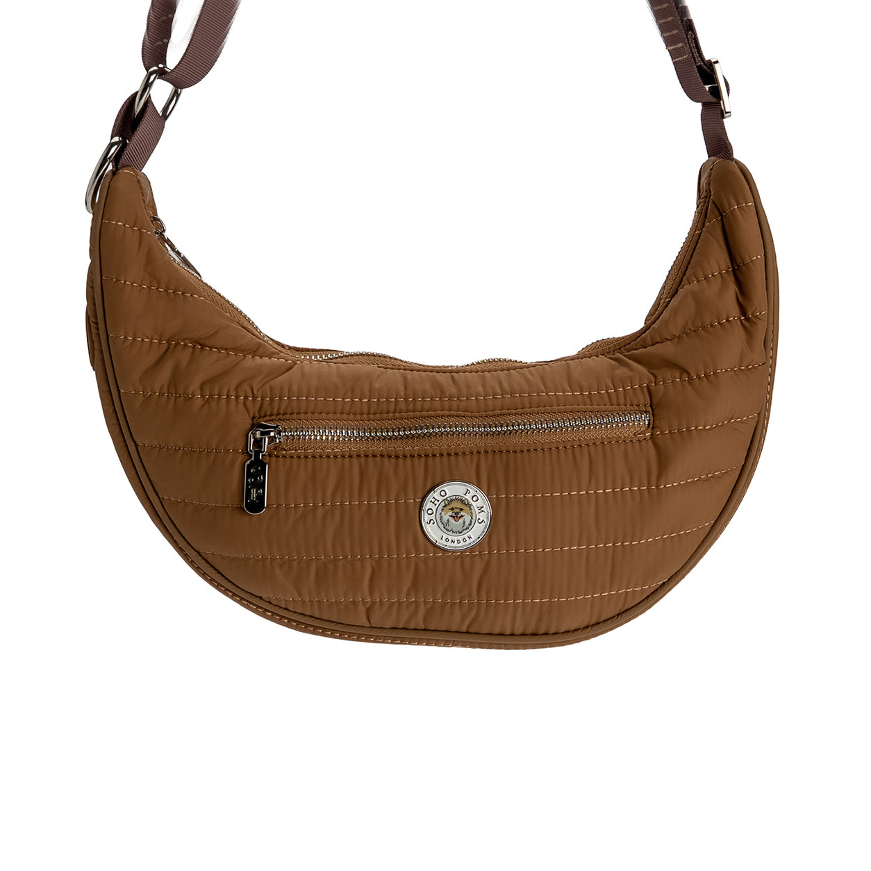 Soho Poms Wardour Crossbody Dog Walking Bag - Copper Muse