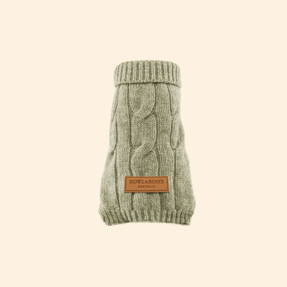 Pull pour chien ASPEN écru de Bowl & Bone