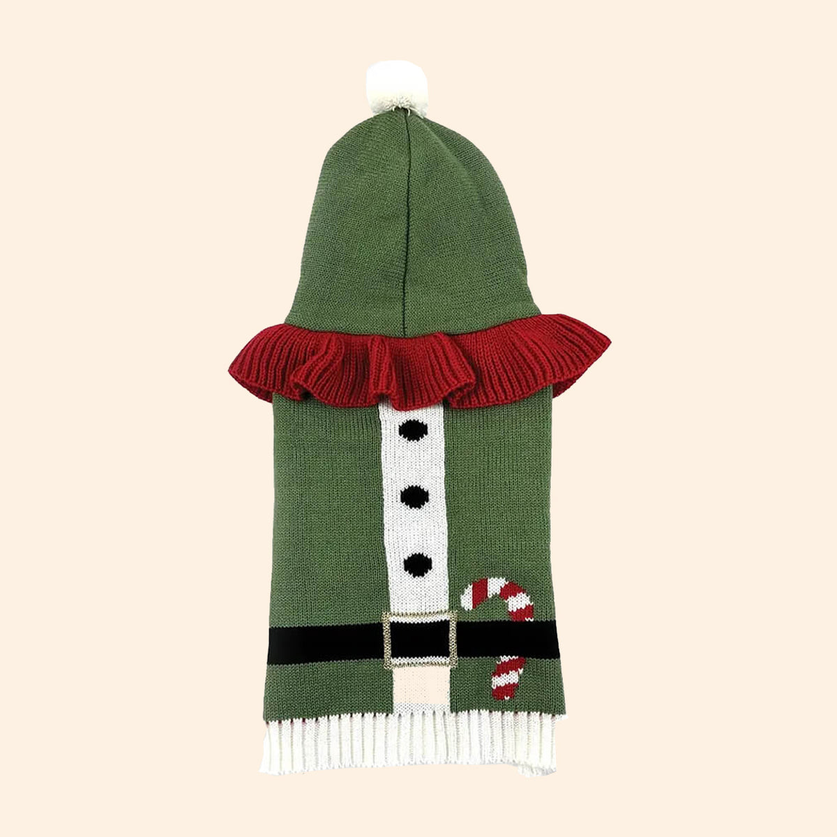 Happy Pet Elf Hooded Dog Sweater