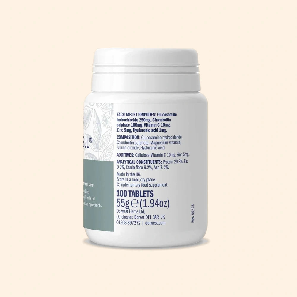 Dorwest JointWell Tablets for Dogs And Cats 'Joints Support'