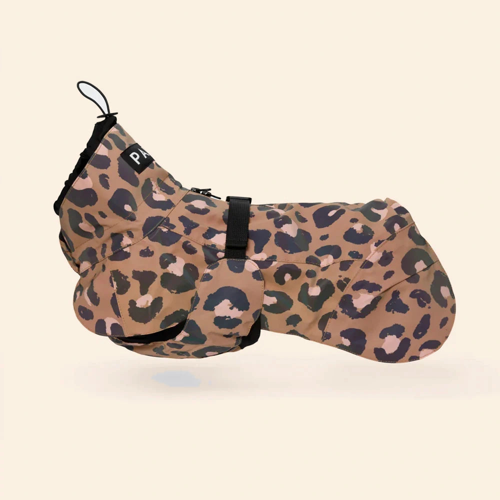 PAIKKA Manteau imperméable haute visibilité pour chien Lite - Lion