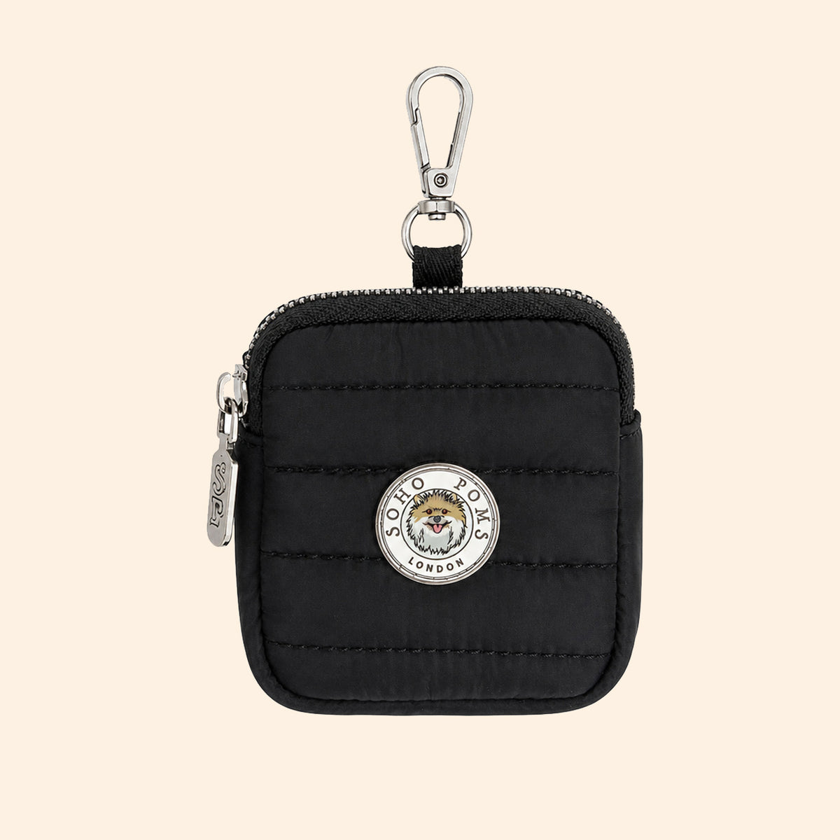 Porte-chien Suzy's Fashion Rainy Bear noir et rose