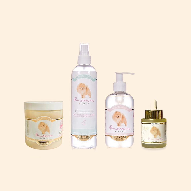 Pomeranian Beauty Recovery BSD Alopecia Pack, Elixir 30ml Pack 1