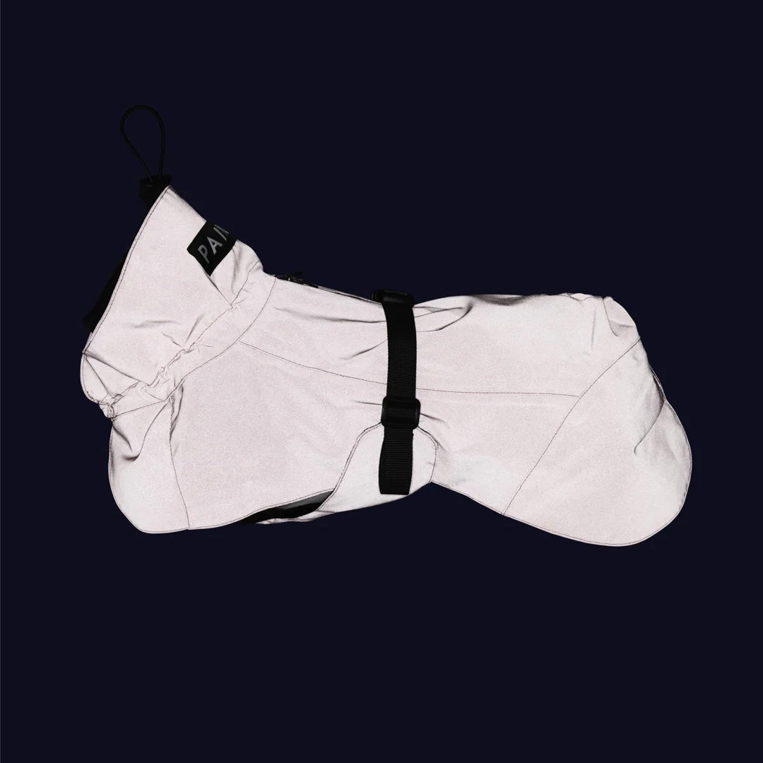 PAIKKA Manteau imperméable haute visibilité pour chien Lite - Jaune