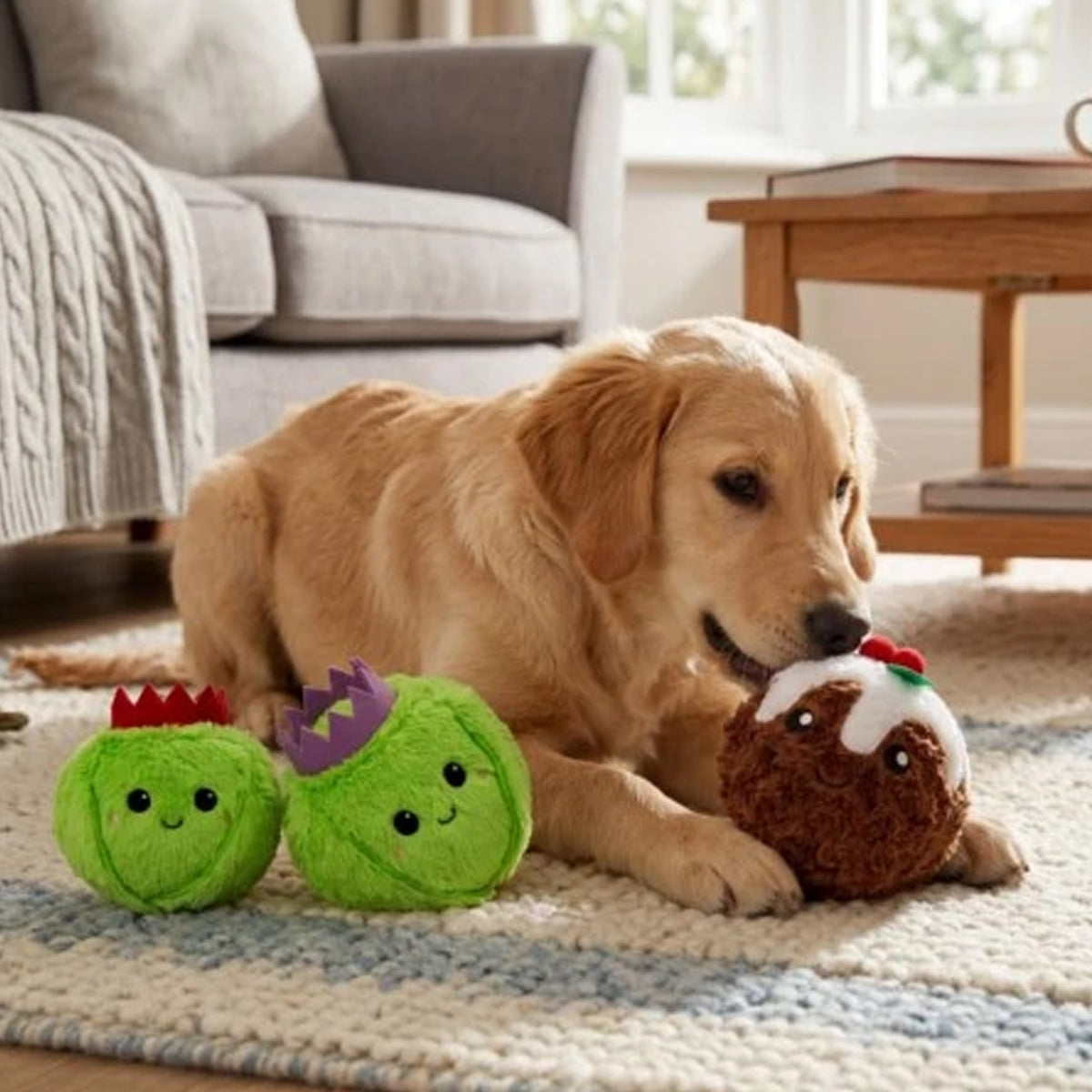 James & Steel Pawsome Puds Plush Dog Toy - Small