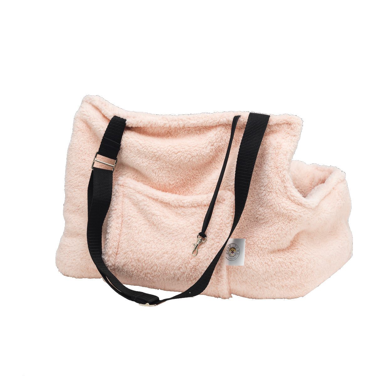 Soho Poms Teddy Bear Hundetragetasche in Rosa
