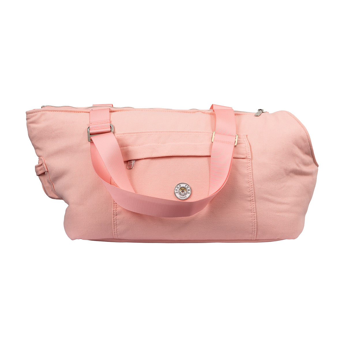 Soho Poms Berwick Pet Carrier - Pink Pepper