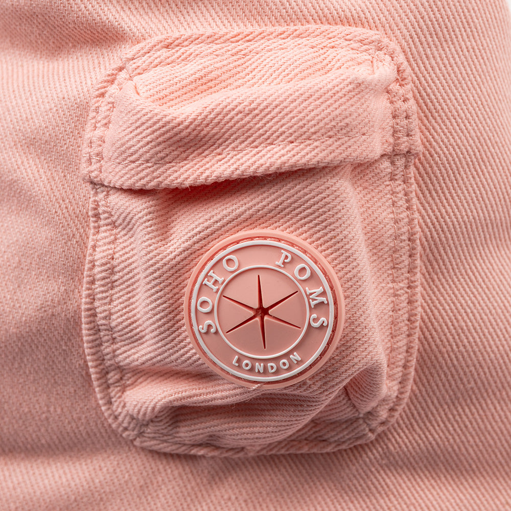 Soho Poms Berwick Pet Carrier - Pink Pepper