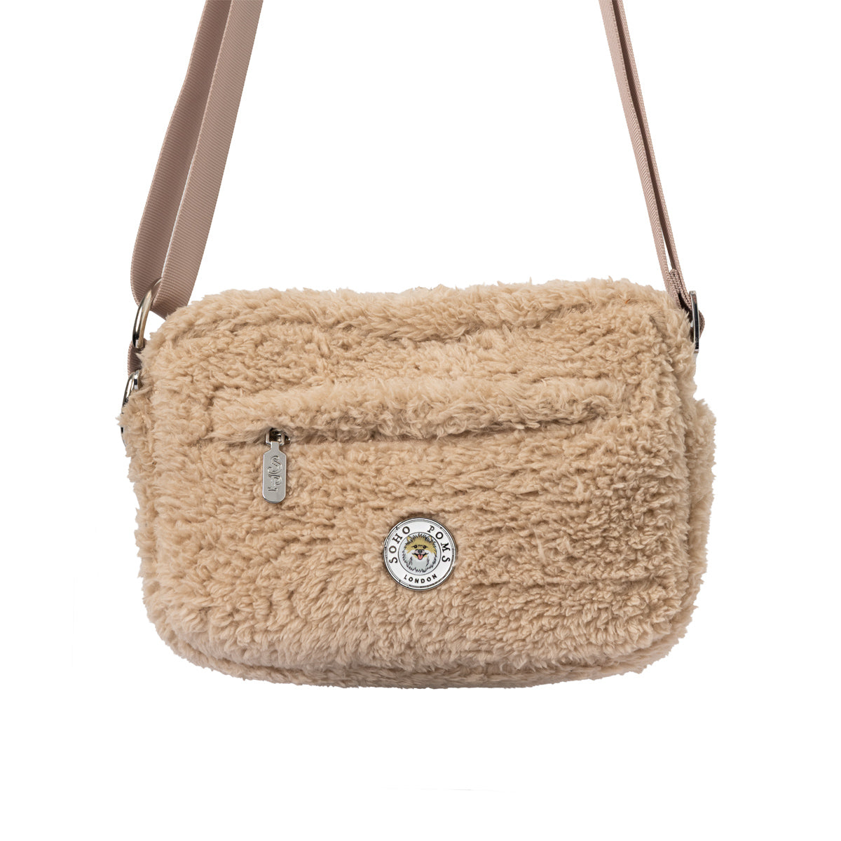 Porte-chien Suzy's Fashion Rainy Bear noir et rose