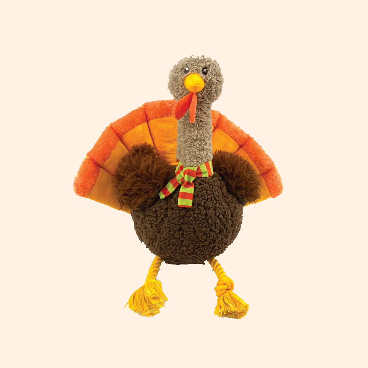 Happy Pet Tommy Turkey Plush Dog Toy