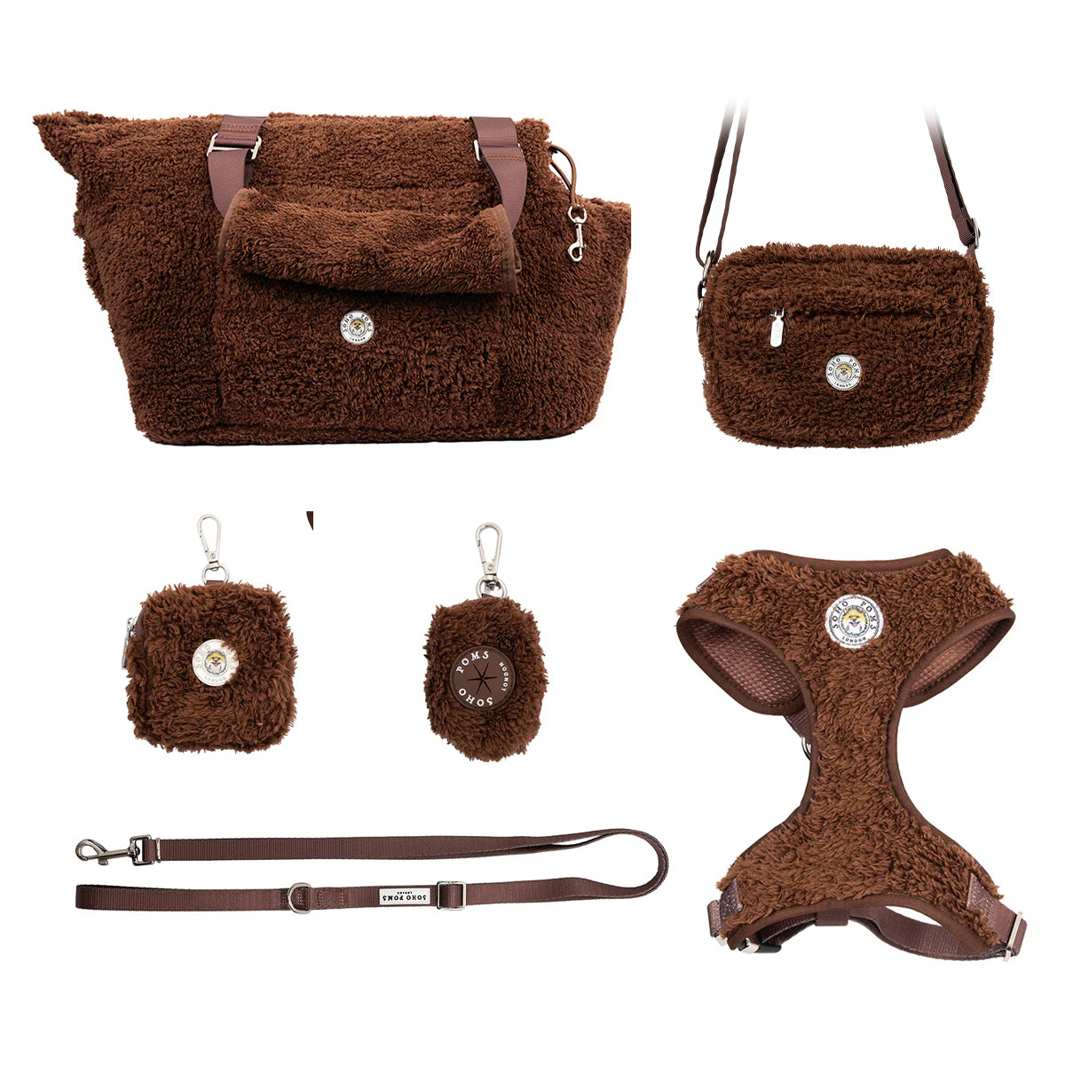 Carnaby Ultimate Cocoa Bean Carrier & Walking Accessory Set