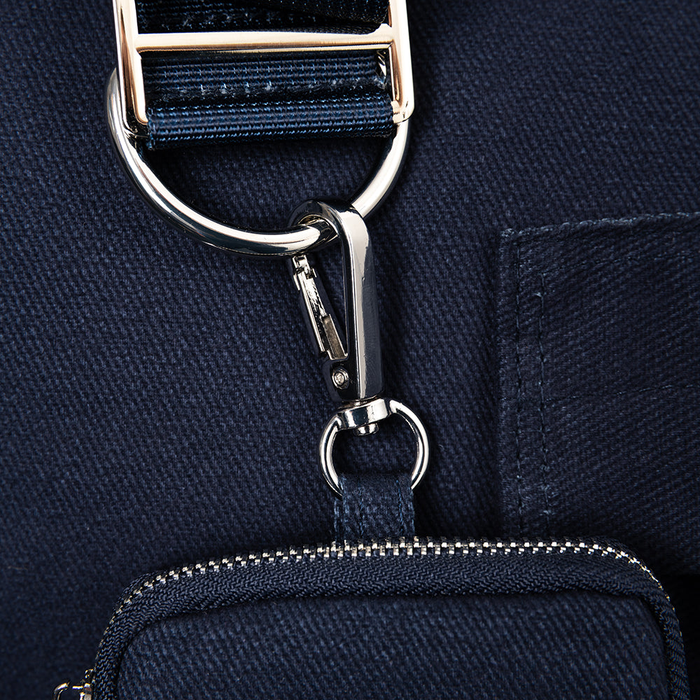 Soho Poms Berwick Pet Carrier - Navy