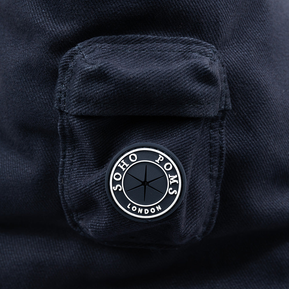 Soho Poms Berwick Pet Carrier - Navy