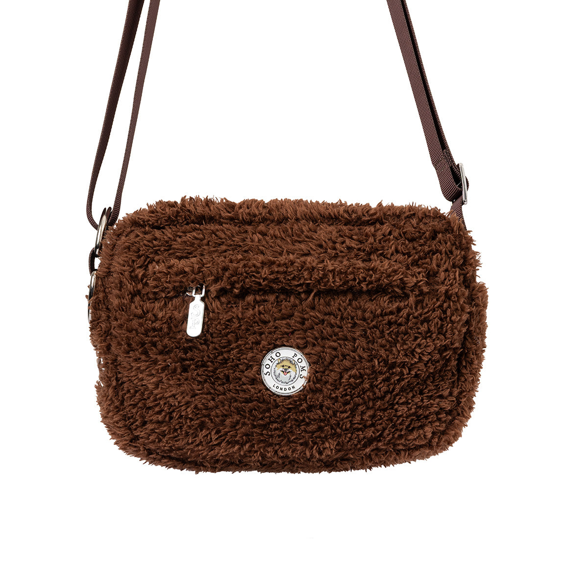 Porte-chien Suzy's Fashion Rainy Bear noir et rose