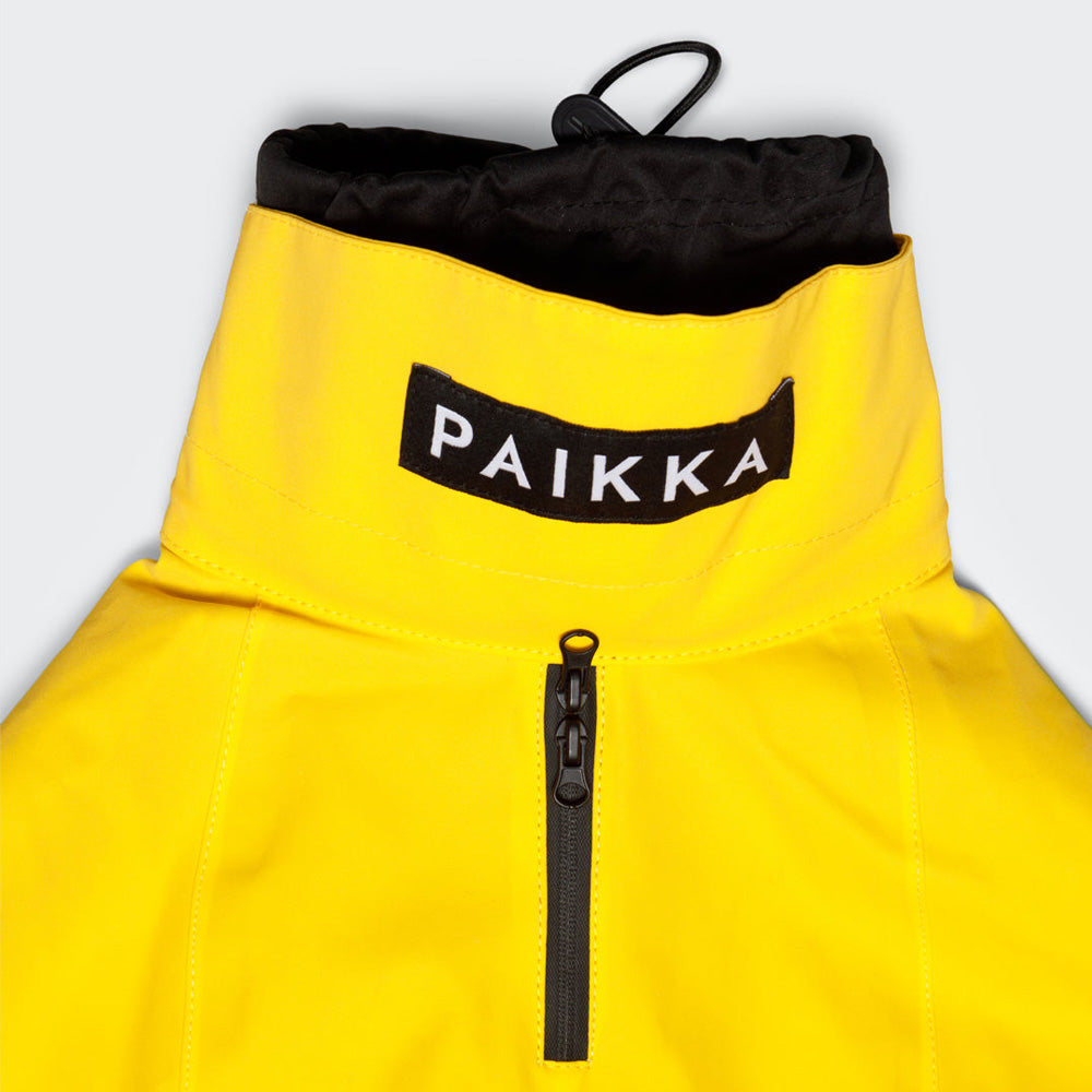 PAIKKA High Visibility Dog Lite Raincoat - Yellow