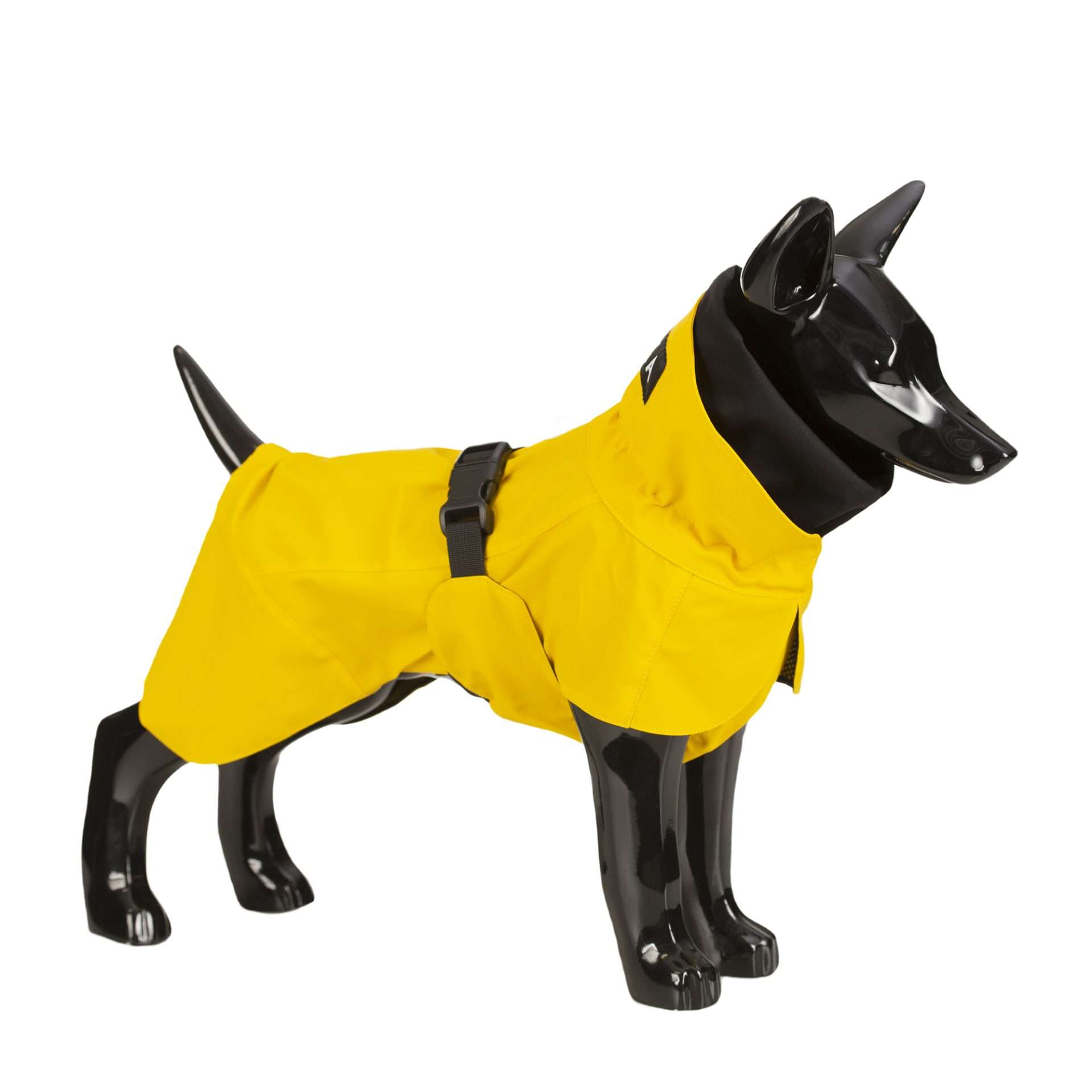 PAIKKA High Visibility Dog Raincoat Lite - Yellow