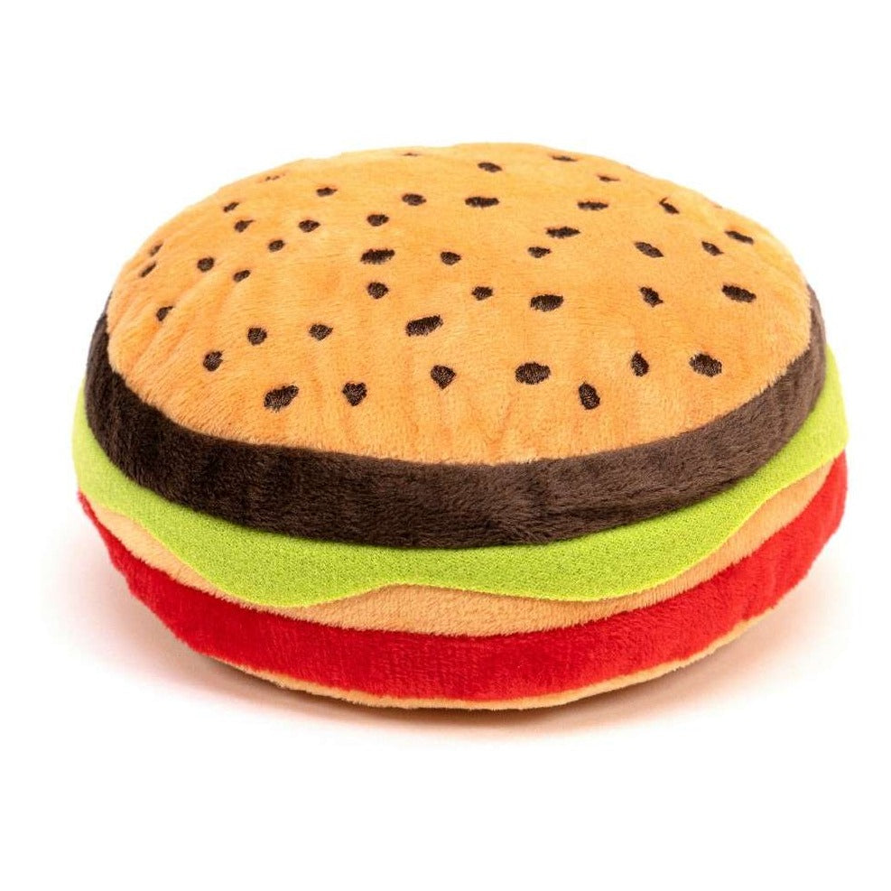 Dog toy Gloria Hamburdog 14 x 6 cm Hamburger