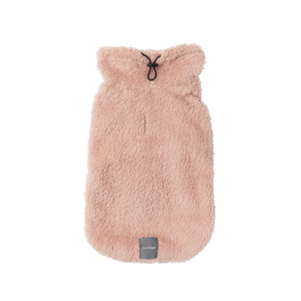 Pull Teddy Tortue FuzzYard - Rose Rose